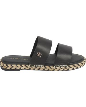 Tommy Hilfiger Sliders - Black