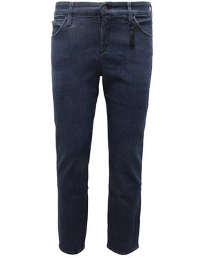 CYCLE Brigitte Skinny Ankle Stone Brushed Jeans - Blau