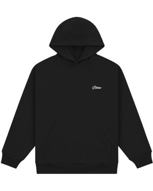 Dime MTL Classic Small Logo Hoodie - Zwart