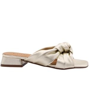 CTWLK Heeled Mules - Blanco