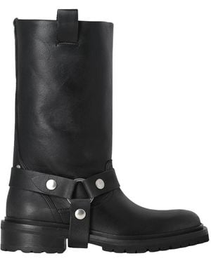 Golden Goose High Boots - Negro