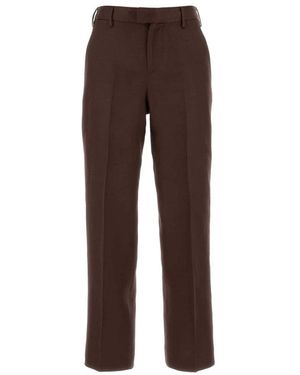 PT Torino Straight Trousers - Brown