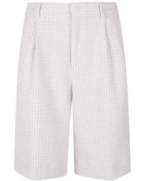 Tagliatore Casual Shorts - Blanco