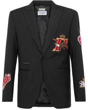 Philipp Plein Blazers - Negro