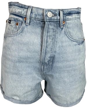 Denham Denim Shorts - Blue