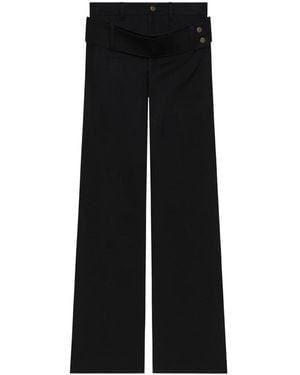 Courreges Wide Pants - Black
