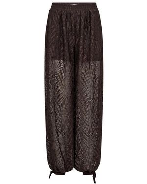 co'couture Wide Trousers - Marrone