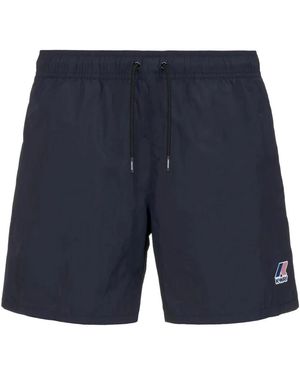 K-Way Le Vrai Olivier Badeshorts - Blau