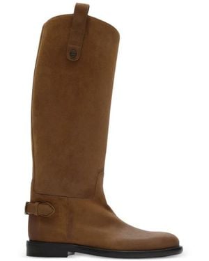Burberry Cavalier High Boot - Bruin