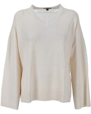 ARMANI EXCHANGE V-Neck Knitwear - Grey