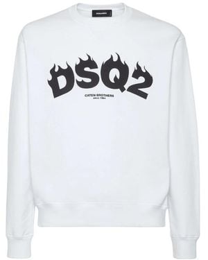 DSquared² Sweatshirts - White