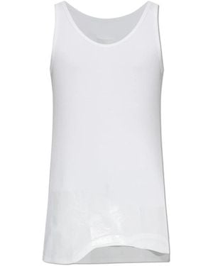 Maison Margiela Sleeveless Tops - White