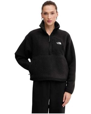 The North Face Fleece Jassen - Zwart