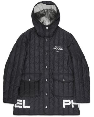 Philippe Model Winter Jackets - Black