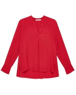 Maliparmi Fluid Crepe Shirt - Rot