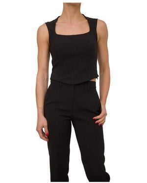 Nenette Long Sleeve T-Shirts - Black