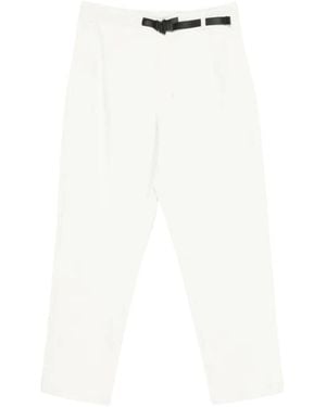 Goldwin Straight Trousers - White