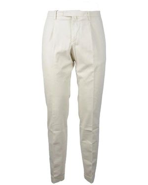 BRIGLIA Slim-Fit Pants - Gray