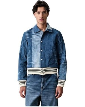 KENZO Denim Jackets - Blu