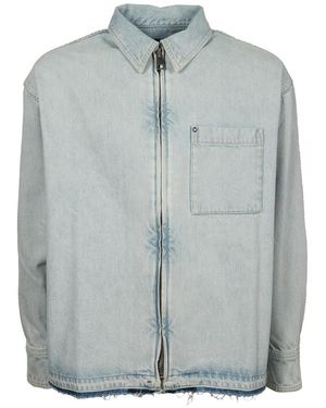 Desmo Hellblaue Jeansjacke