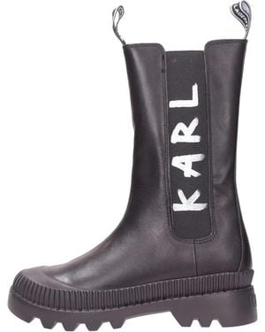KARL LAGERFELD Chelsea Boots - Black