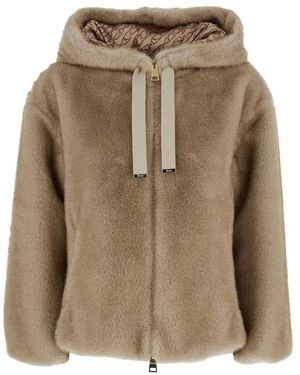 Herno Faux Fur & Shearling Jackets - Vert