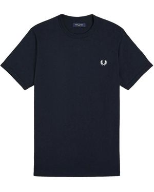 Fred Perry T-Shirts - Blue
