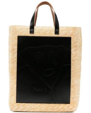 Plan C Tote Bags - Nero
