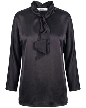 Jucca Overhemden ,Zwart ,Blouse