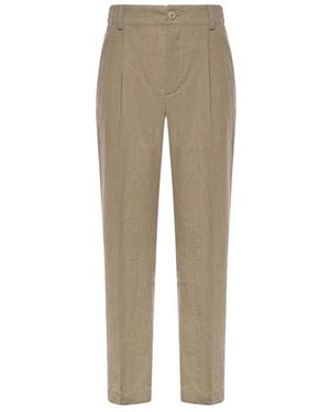 Jacquemus Slim-Fit Trousers - Natural