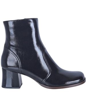 Chie Mihara Schoenen ,Zwart ,Heeled Boots - Blauw