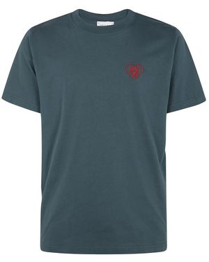 FAMILY FIRST Herzdruck T-Shirt - Blau