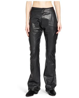 Yehuafan Leather Trousers - Gris