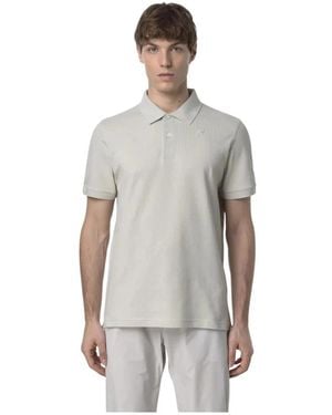K-Way Polo Amedee Pique - Grijs