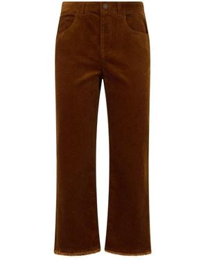 Isabel Marant Straight Trousers - Brown