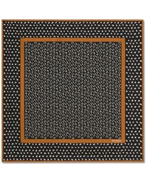 Max Mara Silk Scarves - Black