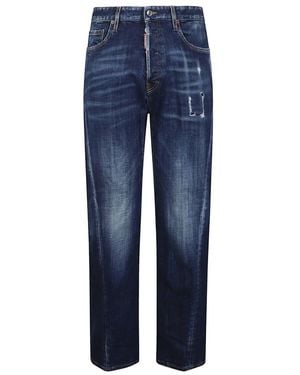 DSquared² Jeans ,Blauw ,Slim-Fit Jeans