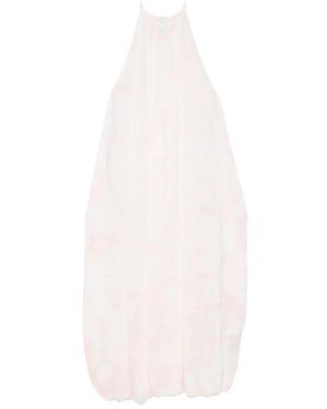 CFCL Kleedjes ,Roze ,Midi-Jurk - Wit