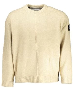 Calvin Klein Round-Neck Knitwear - Naturel