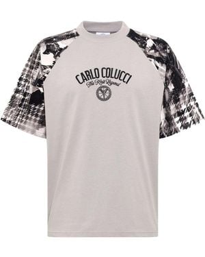 carlo colucci T-Shirts - Grey