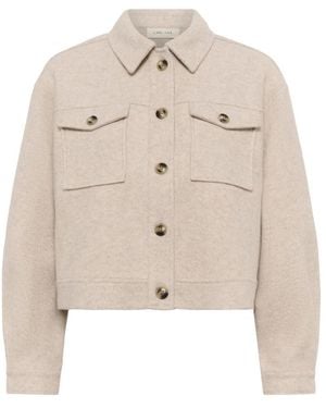 Cream Light Jackets - Neutro