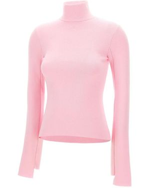 Courreges Turtlenecks - Pink