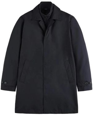 Fay Single-Breasted Coats - Negro