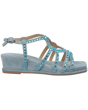 Alma En Pena. Wedges - Blue