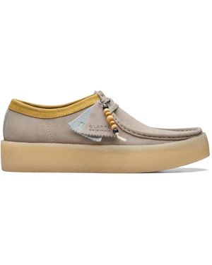 Clarks Laced Shoes - White