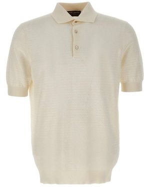 FILIPPO DE LAURENTIIS Polo Shirts - Natural