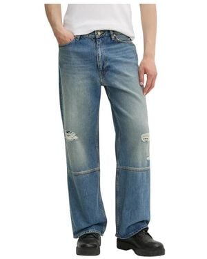 Won Hundred Gerades Jeans - Blau