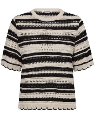 co'couture Round-Neck Knitwear - Negro