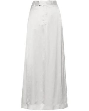 MM6 by Maison Margiela Maxi Skirts - White