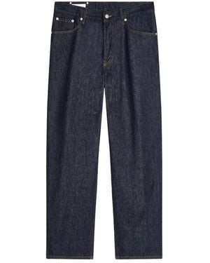 Dries Van Noten Jeans ,Blauw ,Katoen Pine Den 3384 Pants